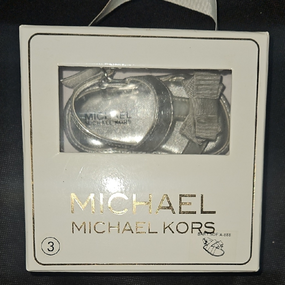 Michael Kors Silver Infant Sandal
